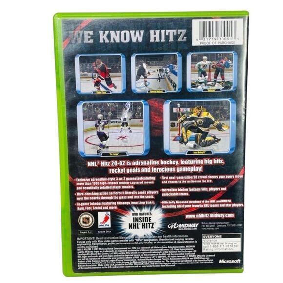 10/$25🦋 Xbox NHL Hitz 2002 - Picture 4 of 7